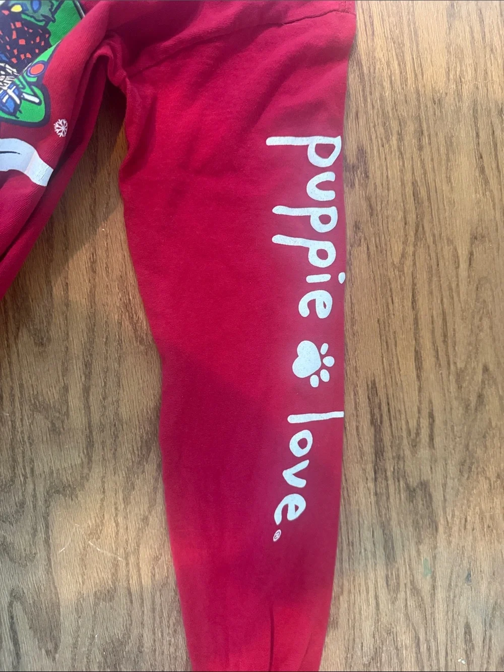 Puppie Love red long